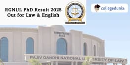 RGNUL PhD Merit List 2025